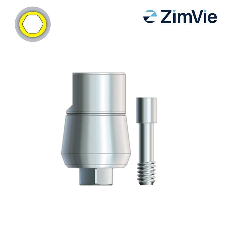 Zimmer Hex-Lock Abutment (Int Hex, 5,7 mm) | Standard | 0° | GH: ohne Zimmer Hex-Lock Abutment (Int Hex, 5,7 mm) | Standard | 0° | GH: ohne