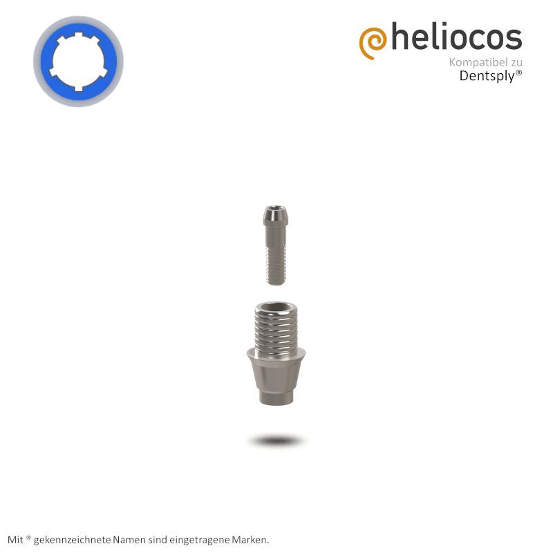 Dentsply® Titanbasis Astra Tech® EV™ Ø 4,8 mm | Höhe: 4,0 mm | ohne Rotationsschutz Dentsply® Titanbasis Astra Tech® EV™ Ø 4,8 mm | Höhe: 4,0 mm | ohne Rotationsschutz