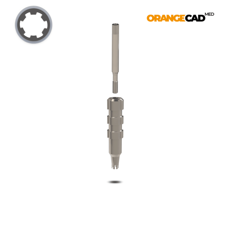 Dentsply® Abformpfosten Ankylos® | Offene Abformung | Höhe: 17,0 mm | ohne Analog Dentsply® Abformpfosten Ankylos® | Offene Abformung | Höhe: 17,0 mm | ohne Analog