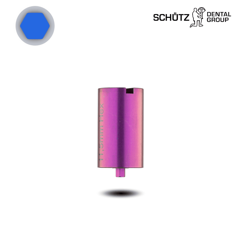 Schütz Dental Preface Abutment (hex, Ø 3,3/3,6 mm) | Ø 11,5 mm | ohne Zubehör