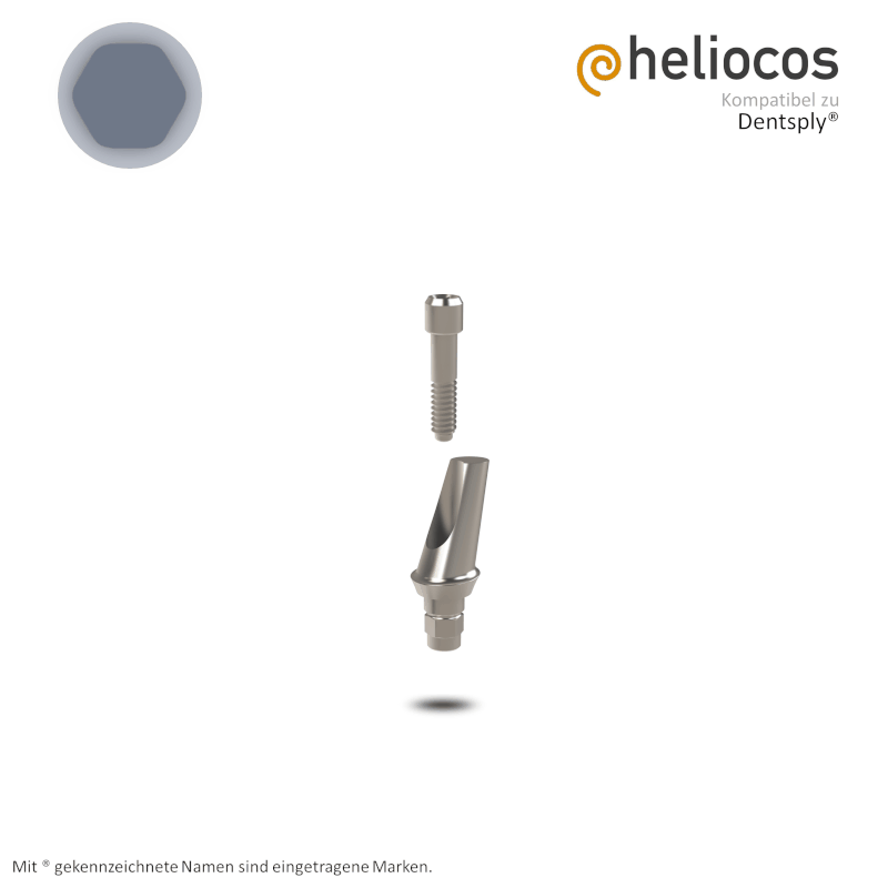 Dentsply® Abutment Xive® S Ø 3,4 mm | 20° | GH: 1,0 mm Dentsply® Abutment Xive® S Ø 3,4 mm | 20° | GH: 1,0 mm