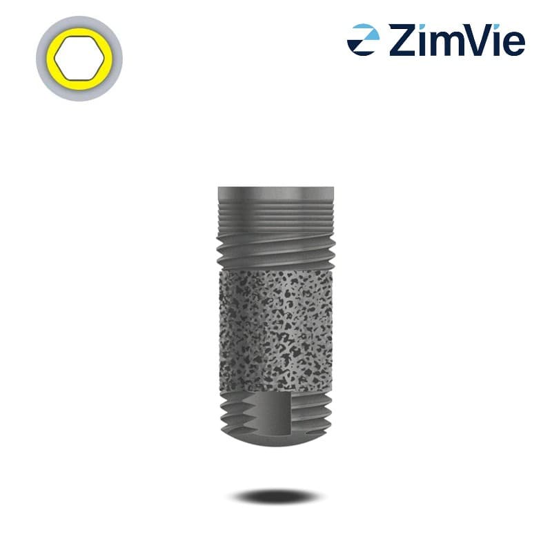 Zimmer Ø 6,0 mm Trabecular Metal Implantat (Int Hex, 5,7 mm) | ohne Kragen | Länge: 13,0 mm Zimmer Ø 6,0 mm Trabecular Metal Implantat (Int Hex, 5,7 mm) | ohne Kragen | Länge: 13,0 mm