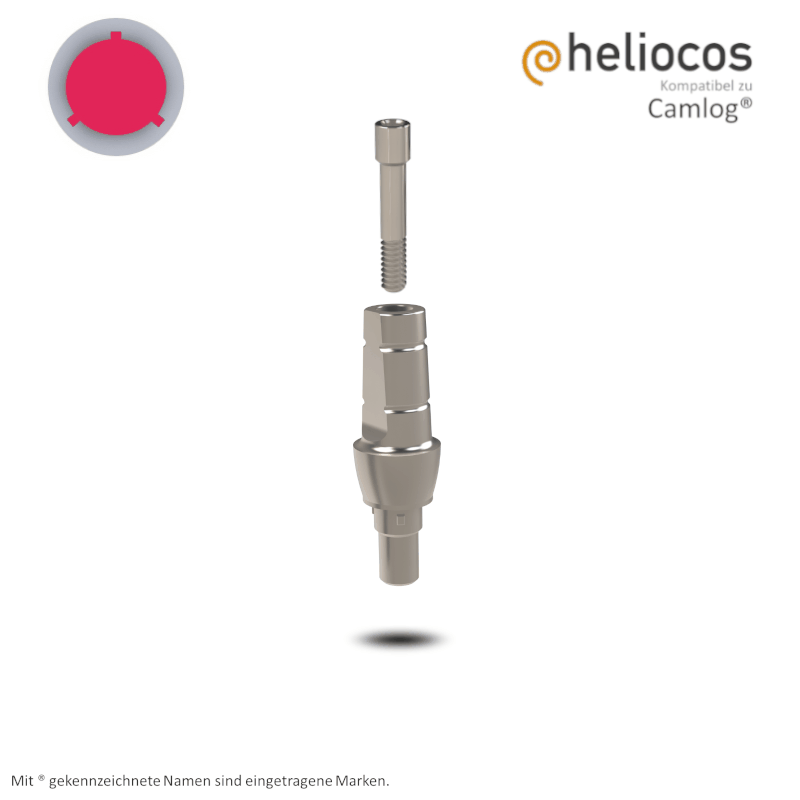 Camlog® Abutment Screw-Line/Root-Line2® Ø 4,3 mm | 0° | GH: 3,5 mm Camlog® Abutment Screw-Line/Root-Line2® Ø 4,3 mm | 0° | GH: 3,5 mm