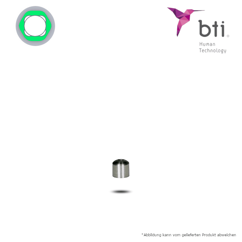 BTI Schutzkappe für erweiterte MULTI-IM (Ø 3,5 mm - schmal/CORE) BTI Schutzkappe für erweiterte MULTI-IM (Ø 3,5 mm - schmal/CORE)
