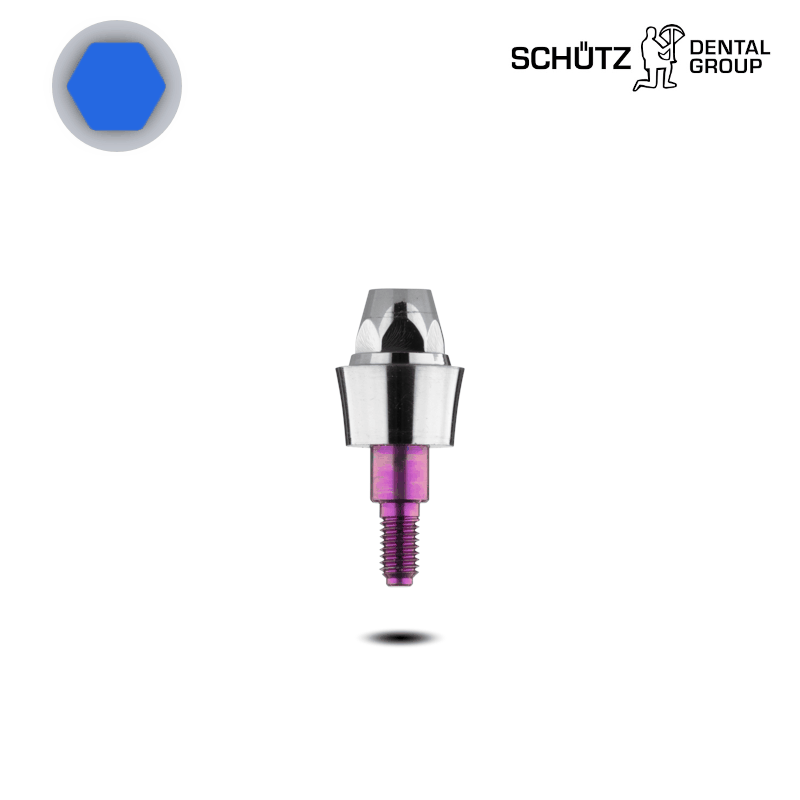 Schütz Dental Multi Unit Abutments (hex, Ø 3,3/3,6 mm) | 0° | Höhe: 1,0 mm | ohne Zubehör Schütz Dental Multi Unit Abutments (hex, Ø 3,3/3,6 mm) | 0° | Höhe: 1,0 mm | ohne Zubehör
