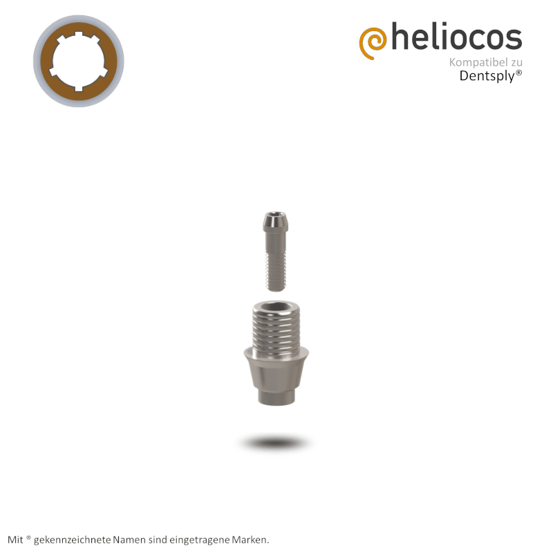 Dentsply® Titanbasis Astra Tech® EV™ Ø 5,4 mm | Höhe: 4,0 mm | ohne Rotationsschutz Dentsply® Titanbasis Astra Tech® EV™ Ø 5,4 mm | Höhe: 4,0 mm | ohne Rotationsschutz