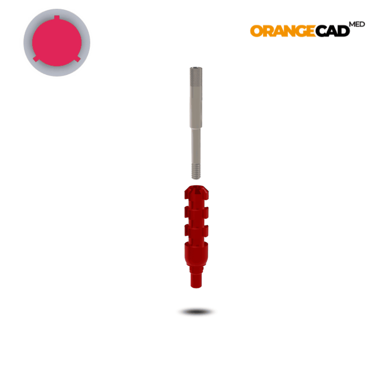 Camlog® Abformpfosten Screw-Line/Root-Line2® Ø 4,3 mm | Offene Abformung | Höhe: 17,0 mm | ohne Analog Camlog® Abformpfosten Screw-Line/Root-Line2® Ø 4,3 mm | Offene Abformung | Höhe: 17,0 mm | ohne Analog