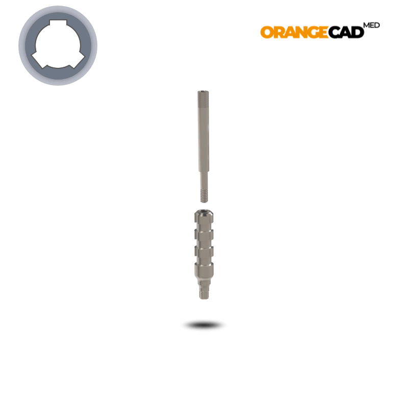 Conelog® Abformpfosten Ø 3,3 mm | Offene Abformung | Höhe: 17,0 mm | ohne Analog Conelog® Abformpfosten Ø 3,3 mm | Offene Abformung | Höhe: 17,0 mm | ohne Analog