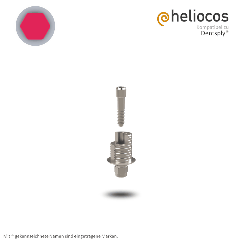 Dentsply® Titanbasis Xive® S Ø 5,5 mm | Höhe: 5,5 mm | mit Rotationsschutz Dentsply® Titanbasis Xive® S Ø 5,5 mm | Höhe: 5,5 mm | mit Rotationsschutz