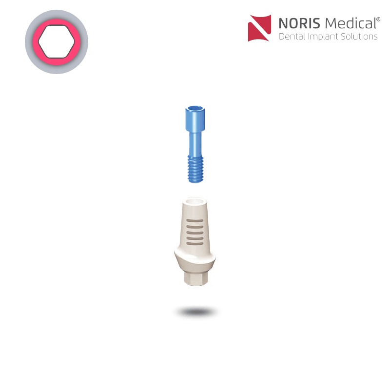 Noris Medical Temporäres Abutment | 0° | GH: 1,0 mm Noris Medical Temporäres Abutment | 0° | GH: 1,0 mm