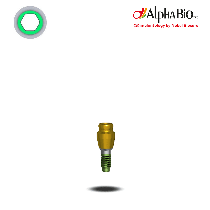 Nobel Biocare AlphaLoC Abutment Kit (CS) | GH: 0,75 mm Nobel Biocare AlphaLoC Abutment Kit (CS) | GH: 0,75 mm