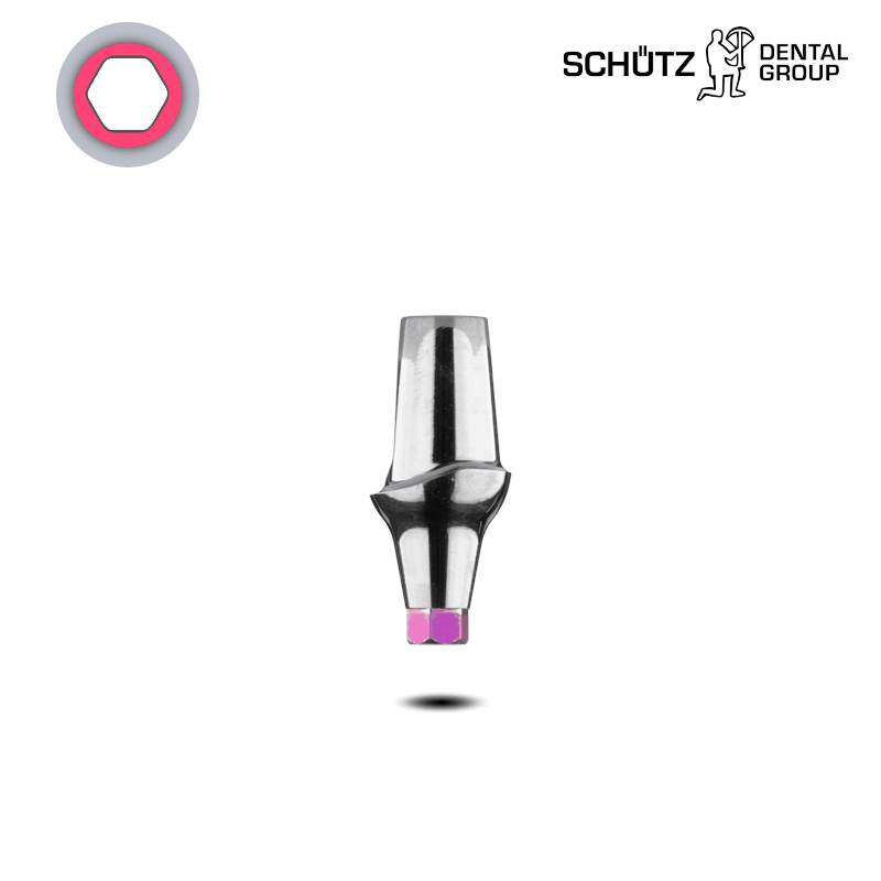 Schütz Dental Titanabutment (konisch, Ø 3,3/3,6 mm) | 0° | GH: 1,0 mm | ohne Zubehör