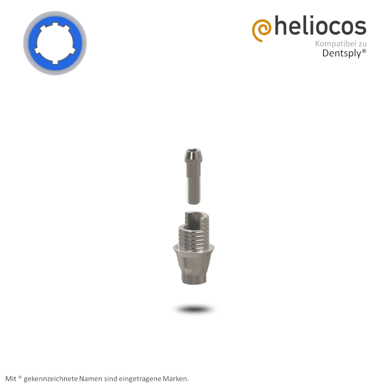 Dentsply® Titanbasis Astra Tech® EV™ Ø 4,8 mm | Höhe: 4,0 mm | mit Rotationsschutz Dentsply® Titanbasis Astra Tech® EV™ Ø 4,8 mm | Höhe: 4,0 mm | mit Rotationsschutz