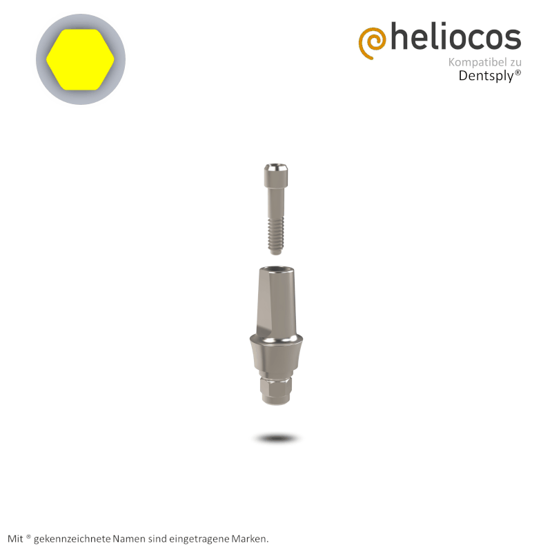 Dentsply® Abutment Xive® S Ø 3,8 mm | 0° | GH: 2,5 mm Dentsply® Abutment Xive® S Ø 3,8 mm | 0° | GH: 2,5 mm