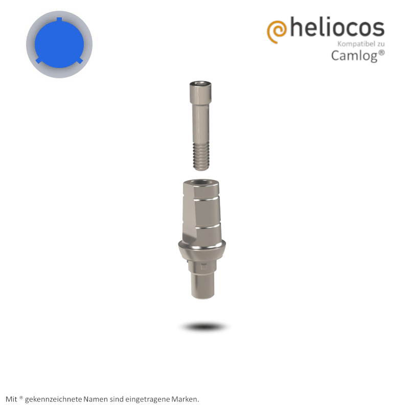 Camlog® Abutment Screw-Line/Root-Line2® Ø 5,0 mm | 0° | GH: 1,5 mm Camlog® Abutment Screw-Line/Root-Line2® Ø 5,0 mm | 0° | GH: 1,5 mm