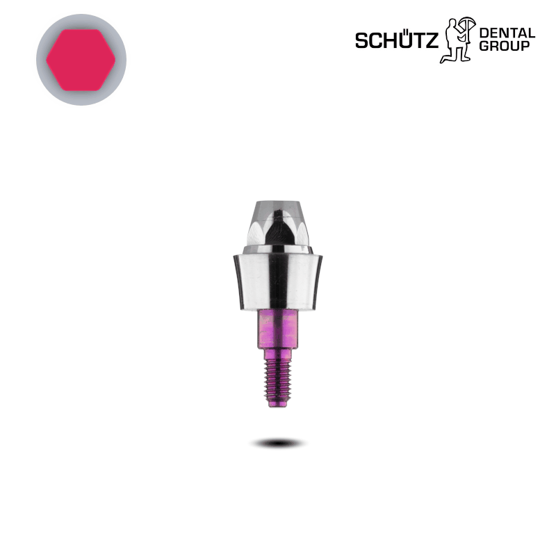 Schütz Dental Multi Unit Abutments (hex, Ø 3,3/3,6 mm) | 0° | Höhe: 1,0 mm | ohne Zubehör