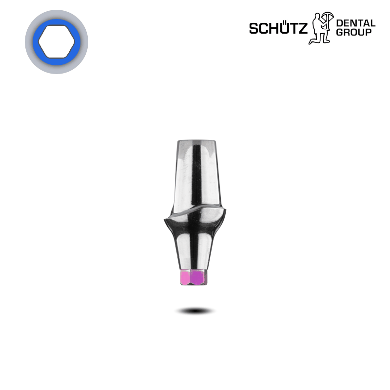 Schütz Dental Titanabutment (konisch, Ø 3,3/3,6 mm) | 0° | GH: 1,0 mm | ohne Zubehör Schütz Dental Titanabutment (konisch, Ø 3,3/3,6 mm) | 0° | GH: 1,0 mm | ohne Zubehör