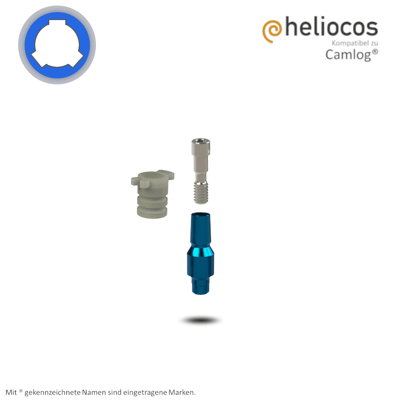 Conelog® Abformpfosten Ø 5,0 mm | Offene Abformung | Höhe: 11,0 mm | ohne Analog