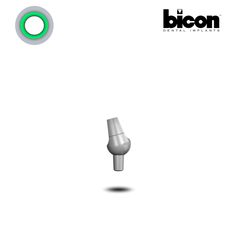 Bicon Abutment ohne Schulter 3,0 mm Schacht | 15° | Ø 6,5 mm | Höhe: 6,5 mm