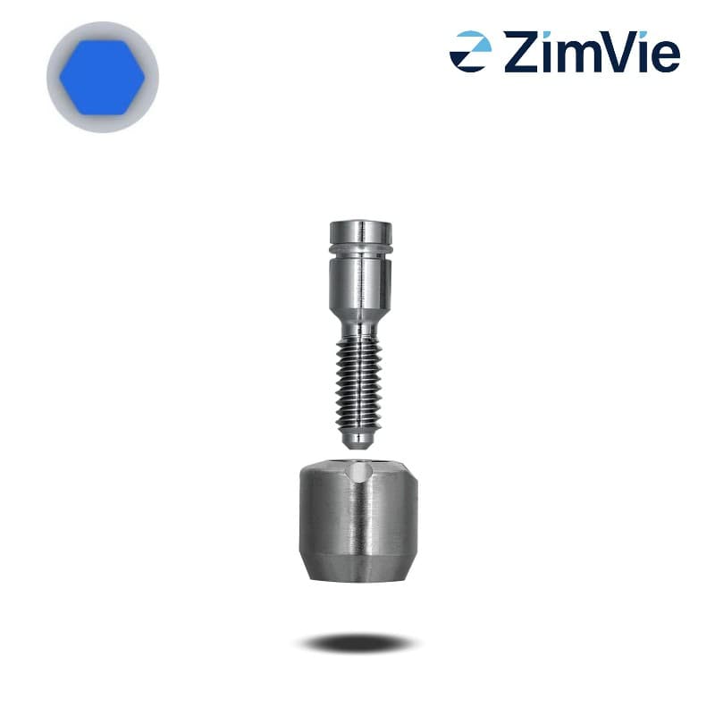 Biomet 3i Gingivaformer (Ext Hex, 4,1 mm) | Zweiteilig | Ø 5,0 mm | GH: 6,0 mm
